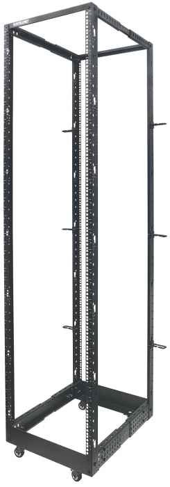 Intellinet 19" 4-Pfomen Laborgemell 45he Flatpack. Negro
