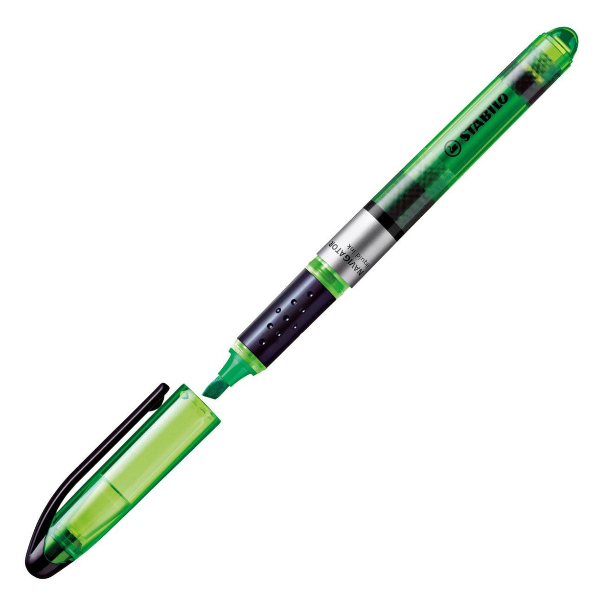 Stabilo Navigator Marcador Fluorescente Verde -10u-