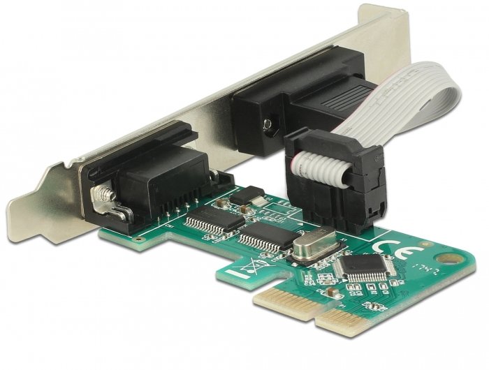 Delock 89918 Tarjeta Pci Express -> 2x Serie Rs232