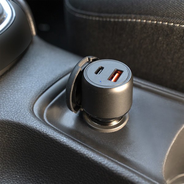 4smarts Kfz Cargador Coche Voltroad Ultimate 83w Con Pd Und Qc - Negro