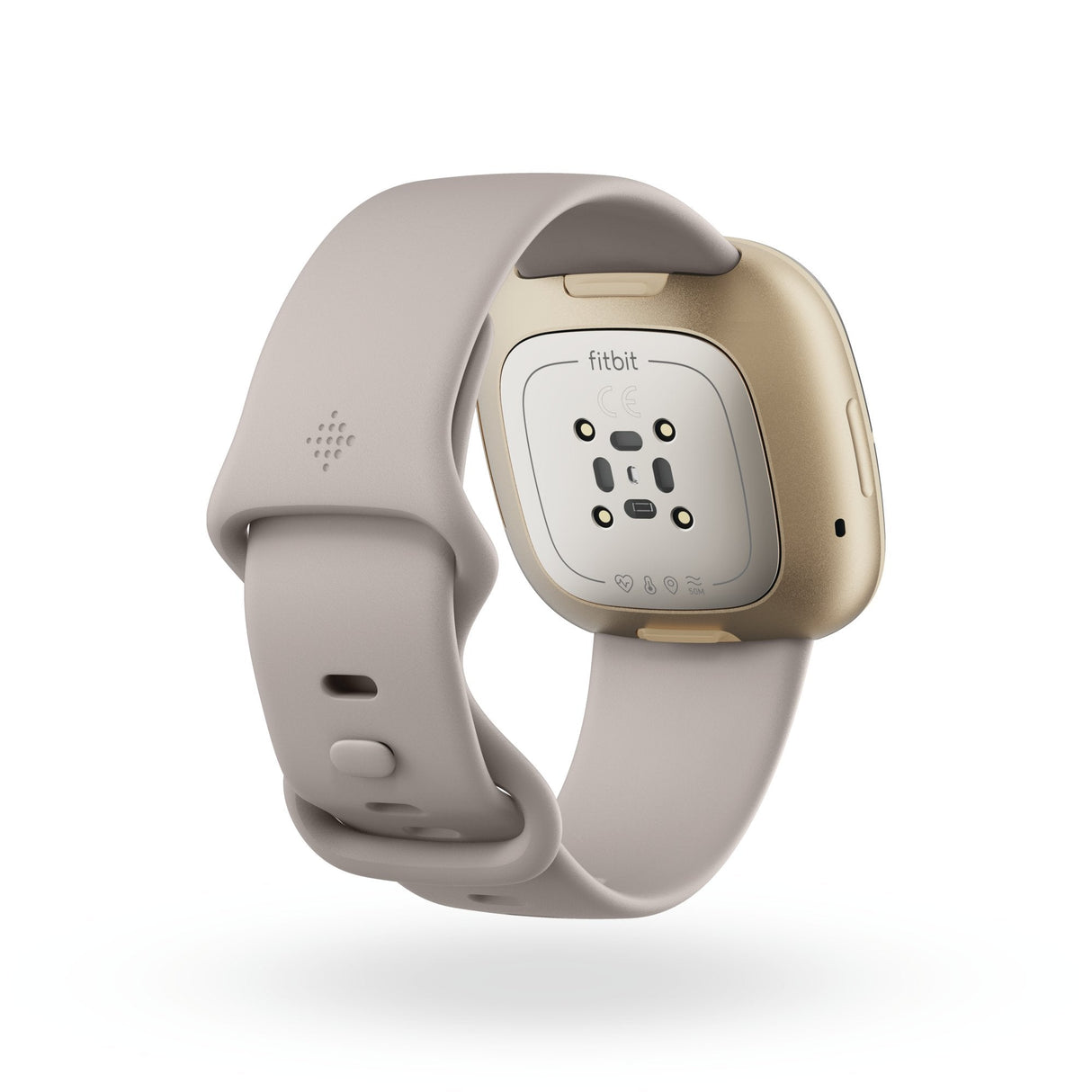 Fitbit Sense Smartwatch Blanco Marfil/Acero Inoxidable Dorado