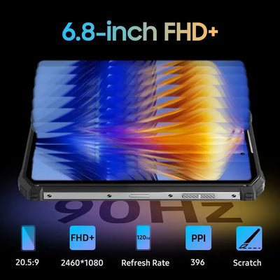 EAN 6931940735711 - Oukitel WP19 Pro 17,3 cm (6.8") SIM doble Android 13 4G USB Tipo C 8 GB 256 GB 22000 mAh Negro imagen 6