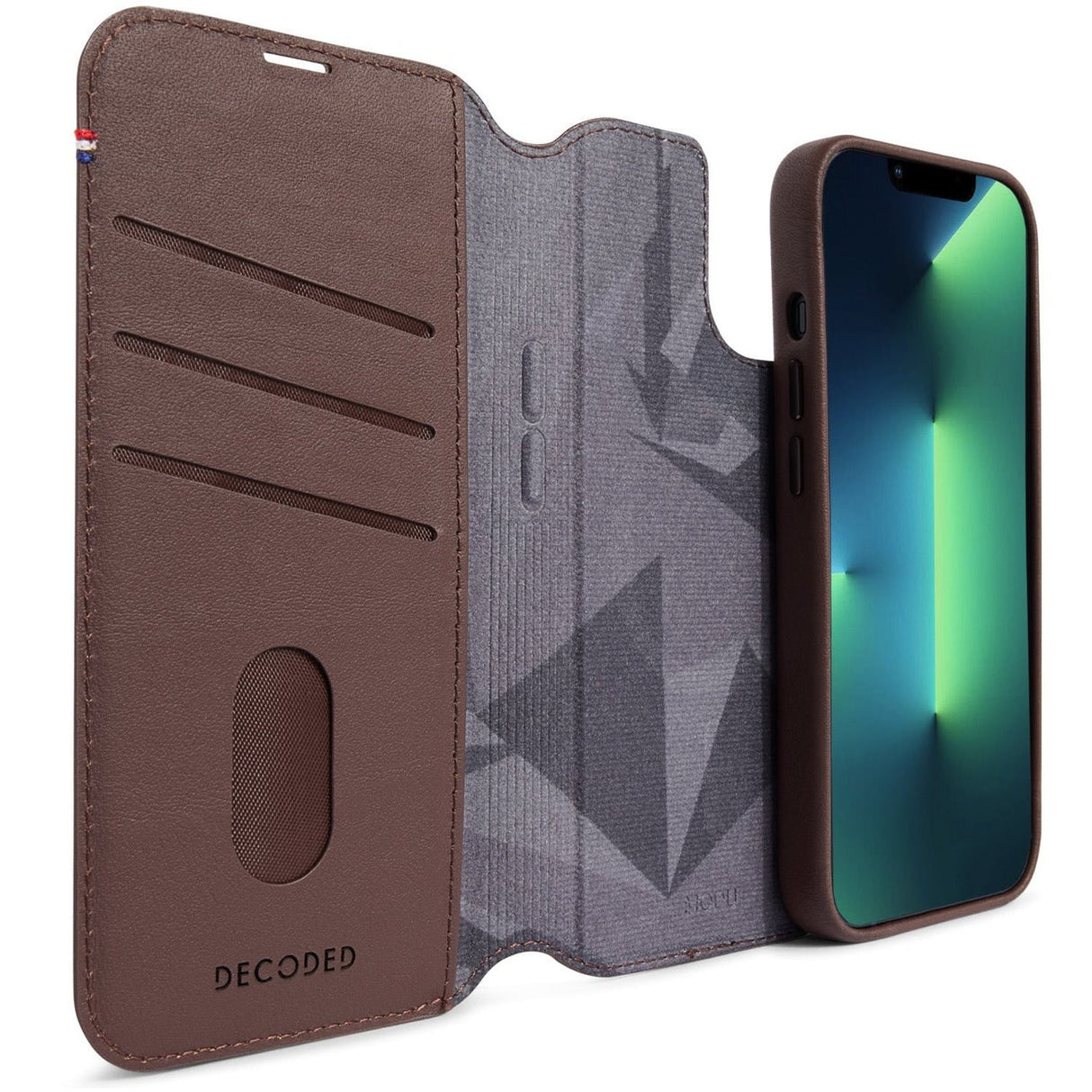 EAN 8720593006754 - Decoded Modu Wallet funda para teléfono móvil 17 cm (6.69") Funda cartera Marrón, Chocolate imagen 7