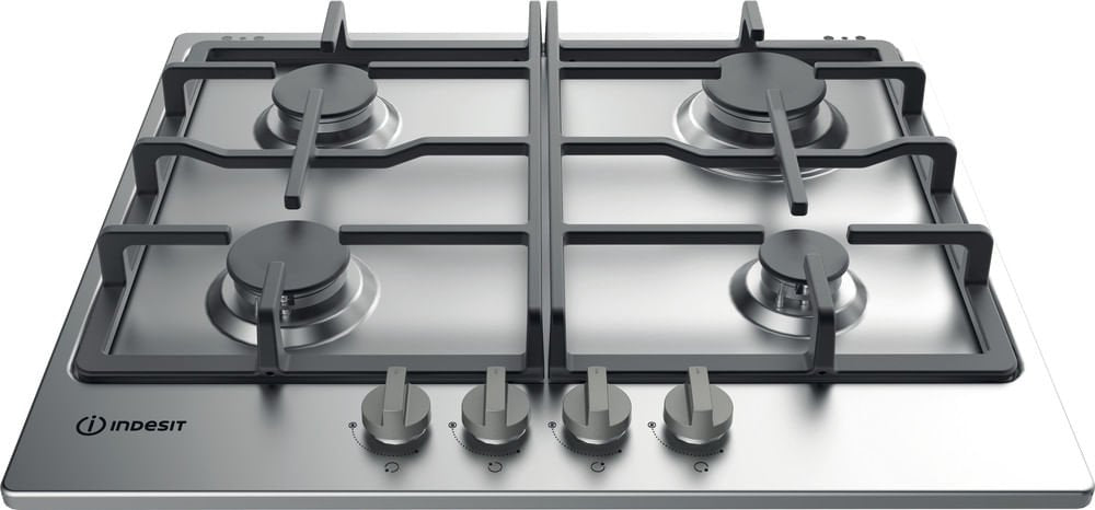 EAN 8050147602089 - Indesit THP 641 IX/I Acero inoxidable Integrado 58 cm Encimera de gas 4 zona(s) imagen 1