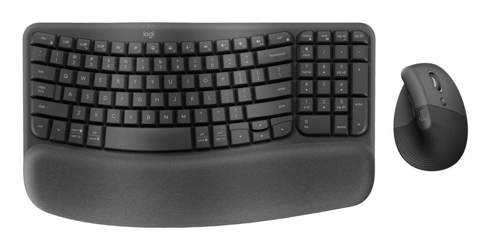Logitech Wave Keys And Lift Combo - Conjunto De Teclado Y Ratón