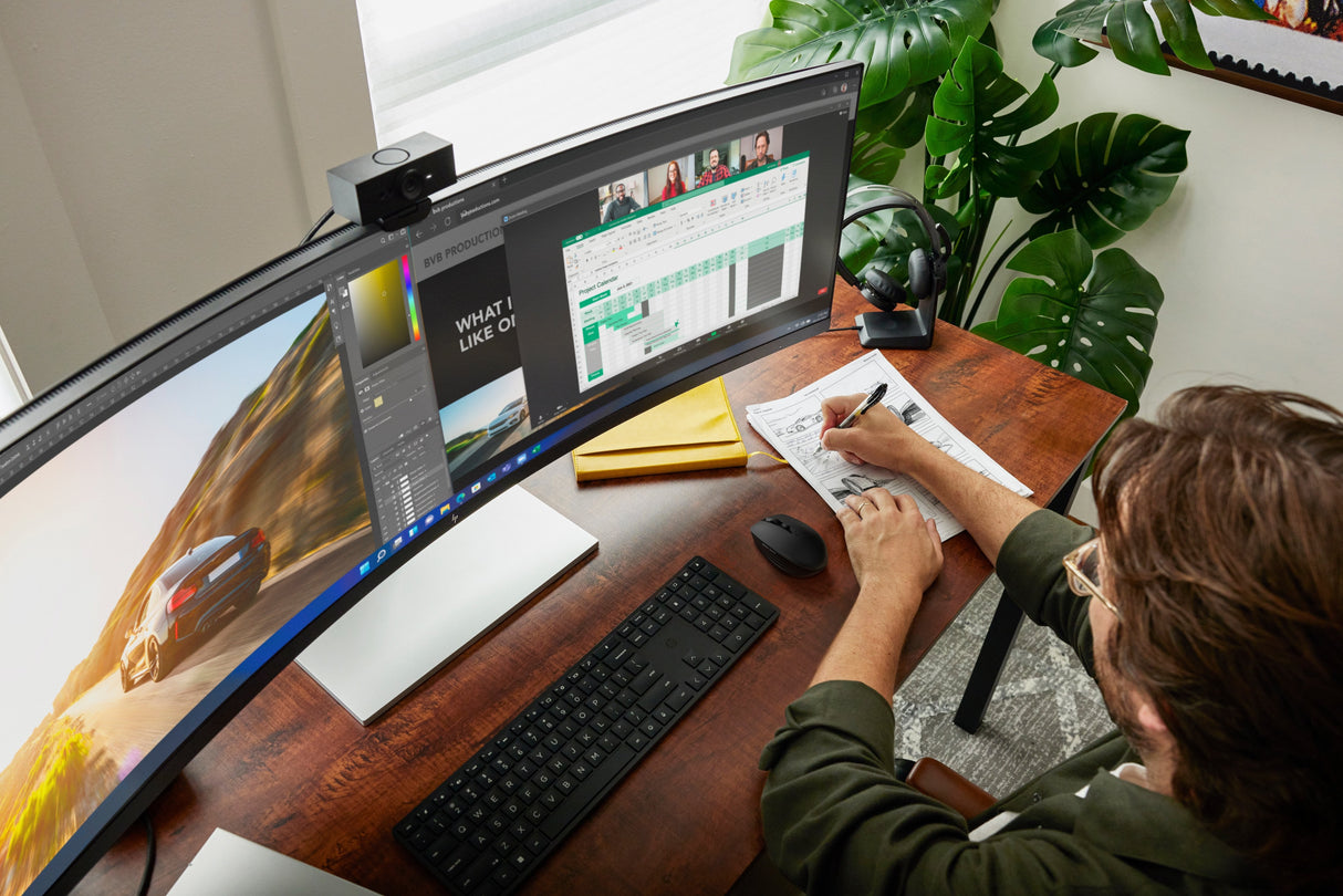 EAN 0196548822683 - HP 710 Rechargeable Silent Mouse ratón Oficina Ambidextro RF Wireless + Bluetooth 3000 DPI imagen 14