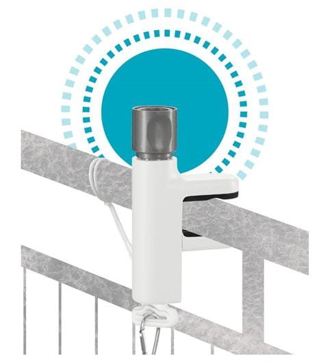 Gardena Clickup! Montaje En Balcón 11410-20