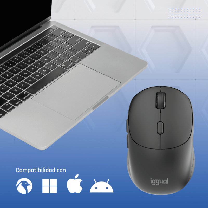 EAN 8435364320532 - iggual NANO-OFFICE-6D ratón Oficina mano derecha RF inalámbrico imagen 4