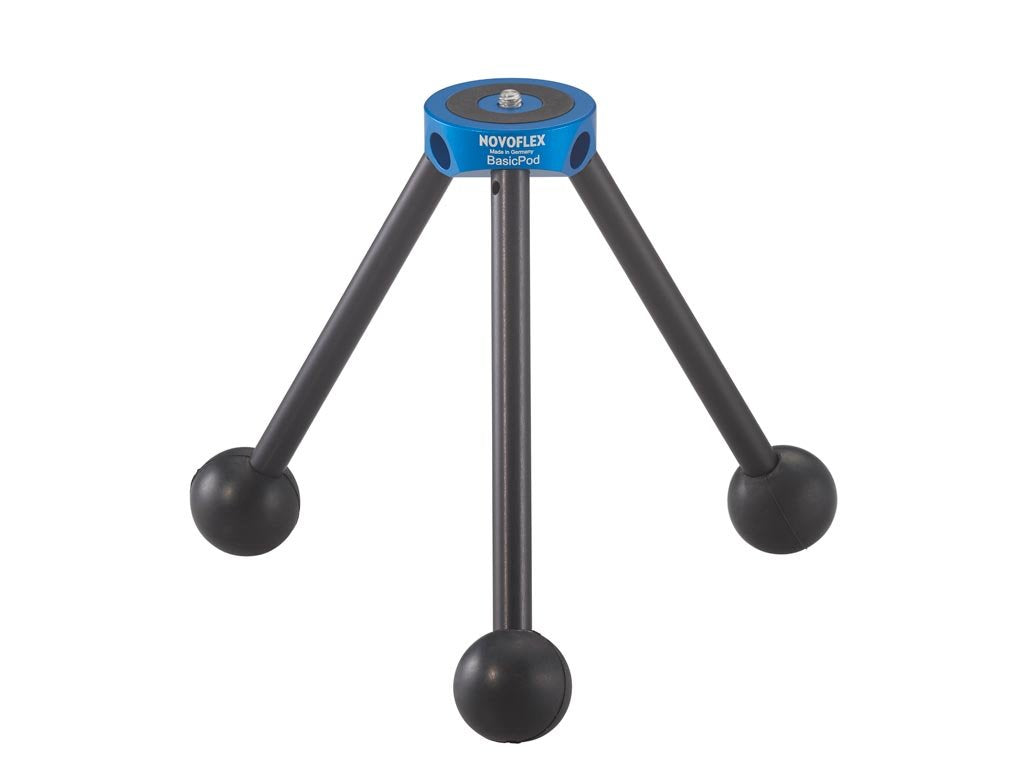 EAN 4030432841014 - Novoflex BasicPod Mini tripode Digitales / cámaras de película 3 pata(s) Negro, Azul imagen 1