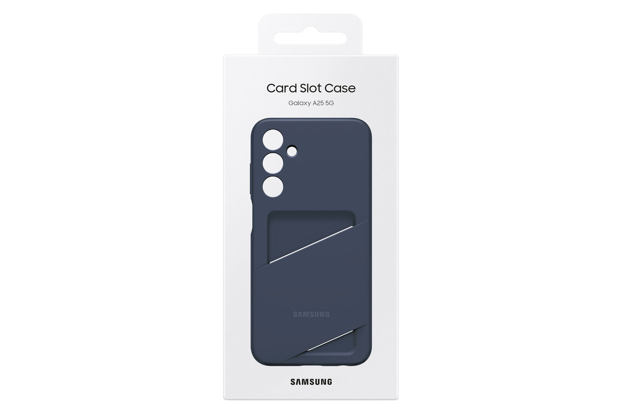 Funda Samsung Card Slot Azul Oscuro, Samsung Galaxy A25 5g Ef-Oa256tbegww