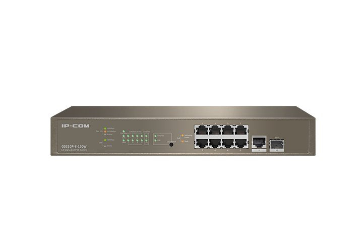 EAN 6932392831860 - IP-COM Networks G5310P-8-150W switch Gestionado L3 Gigabit Ethernet (10/100/1000) Energía sobre Ethernet imagen 1
