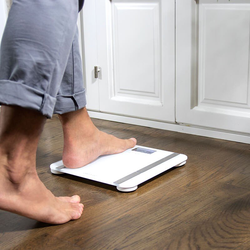 Báscula De Baño Cecotec Surface Precision 9400 Full Healthy Análisis Corporal Hasta 180kg Blanca