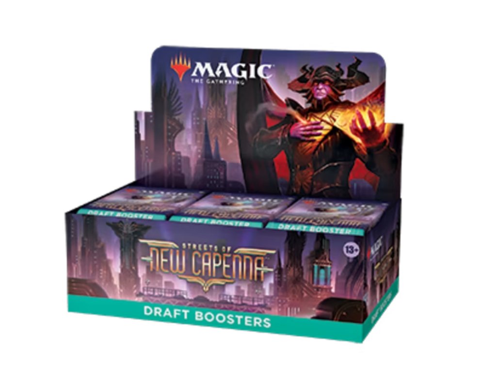 Juego De Cartas Wizards Of The Coast Magic The Gathering Streets Of New Capenna Caja De Sobres Draft (36) Ingls