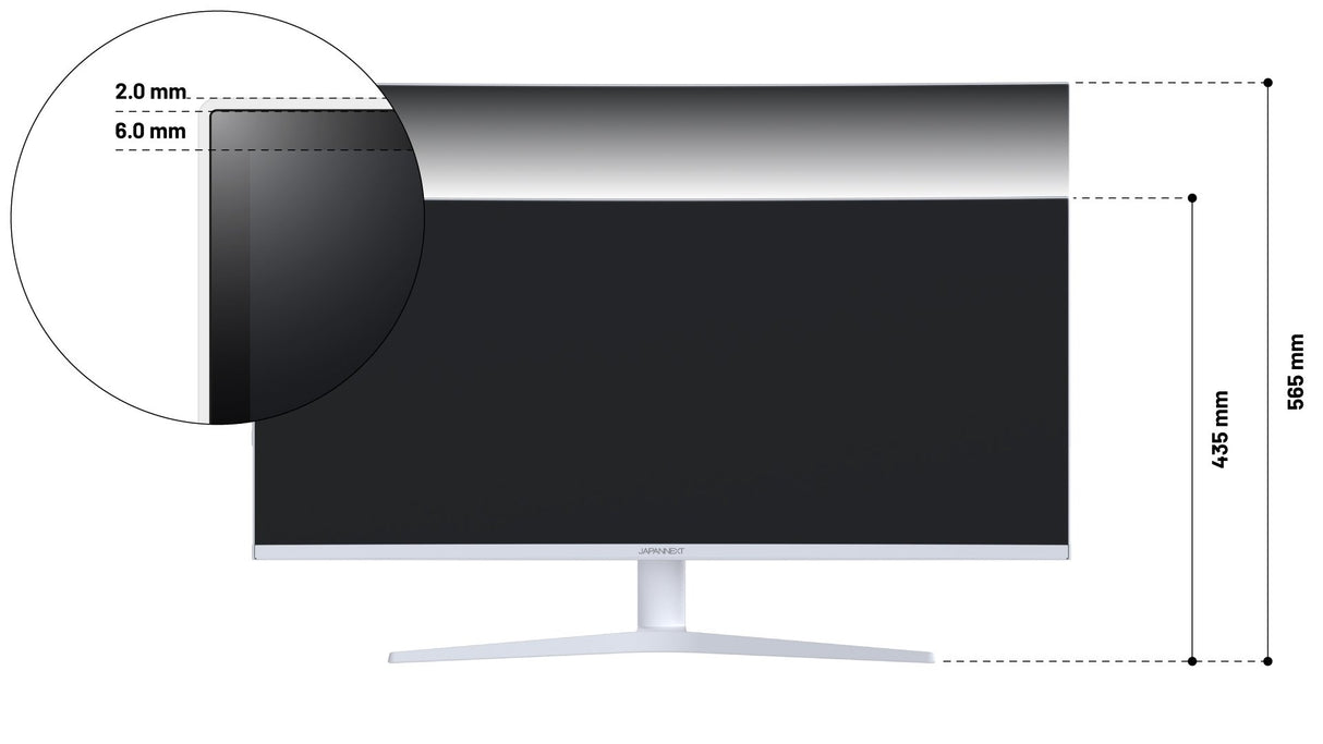 EAN 4589511175811 - JAPANNEXT JN-IPS340UWQHD60C-C65W-HS-W pantalla para PC 86,4 cm (34") 3440 x 1440 Pixeles UltraWide Quad H imagen 6