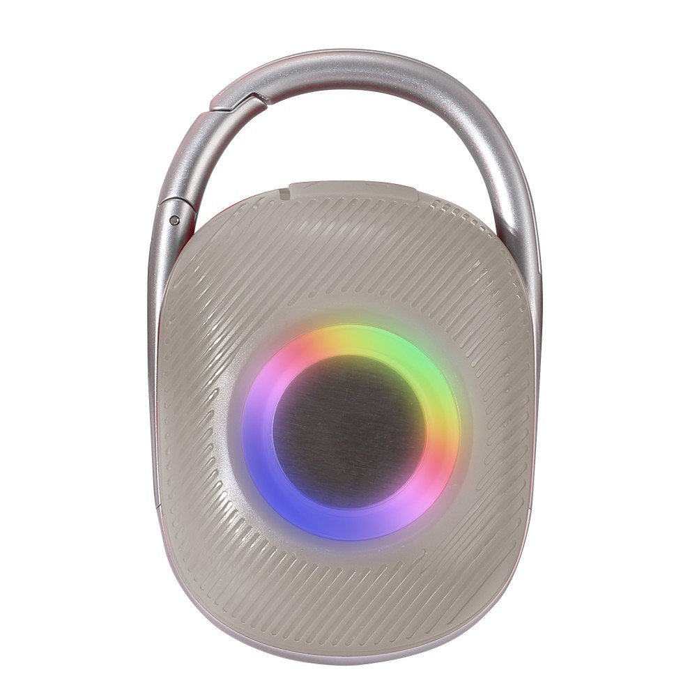Techly Icasbl321gr Altavoz Bluetooth 5.3, 5w, Tws, Led, Usb Microsd Mp3, Gris