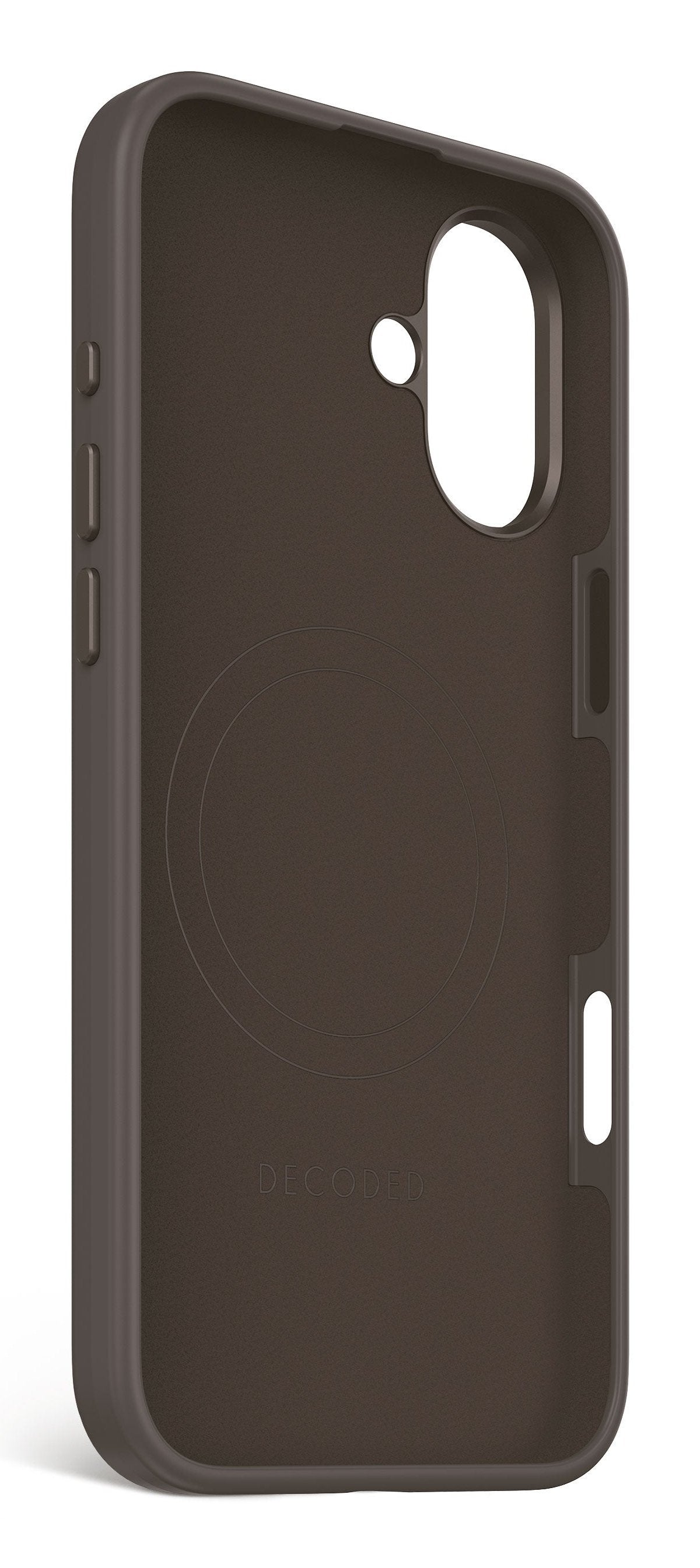 Decoded Antimicrobial Silicone Backcover Iphone 16 Plus Black