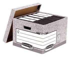 Fellowes Contenedor De Archivos Folio System Gris