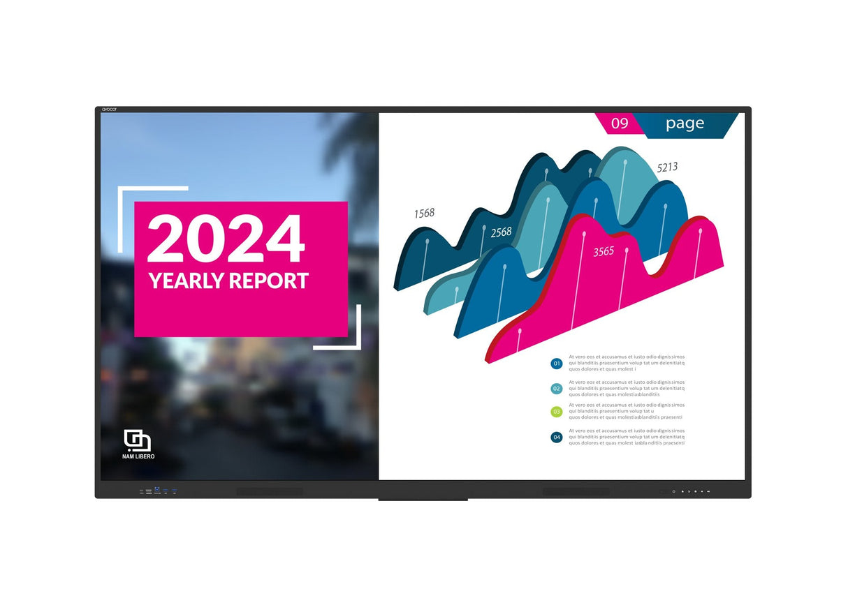 Avocor E Serie Ave-5550 140cm Touch 55'' 3840x2160