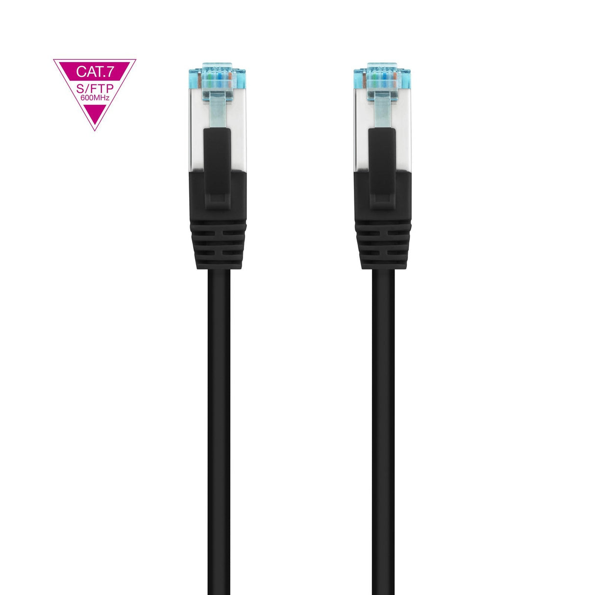 Nanocable Cable Red Cat.7 Lszh Sftp Pimf Awg26 30cm - Negro