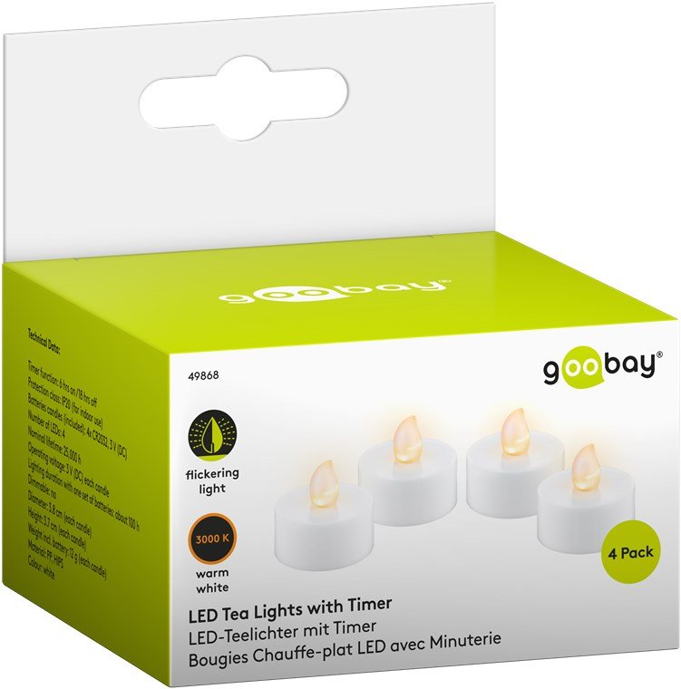 EAN 4040849498688 - Goobay 49868 vela eléctrica LED imagen 7