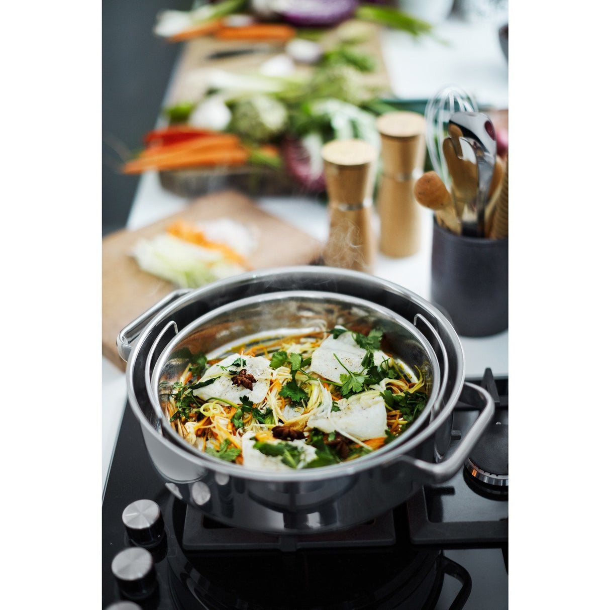 Wmf Vitalis 17.4301.6040 Olla Vaporera 5 L Acero Inoxidable