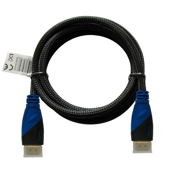 Savio Cl-49 Cable Hdmi 5m Tipo A (Estándar) Negro, Azul