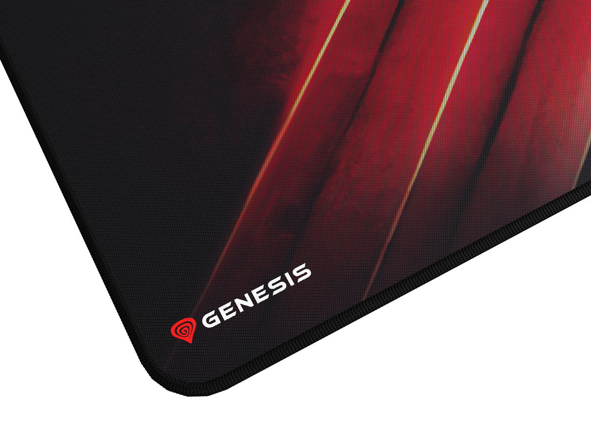 EAN 5901969439151 - GENESIS Carbon 500 Maxi Flash G2 Alfombrilla de ratón para juegos Negro, Rojo imagen 5