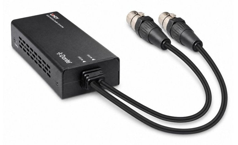 2ch Xlr Audio To Dante Encoder