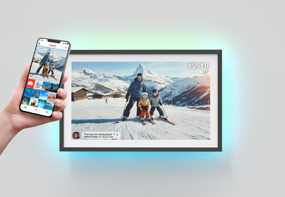 Denver Pff-1081 10,1'' Digital. Bilderrahmen Ambient Light