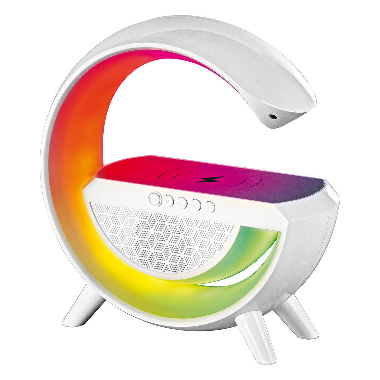 EAN 5901443121909 - Activejet AJE-SOLO RGB lámpara de mesa Bombilla(s) no reemplazable(s) Blanco imagen 1