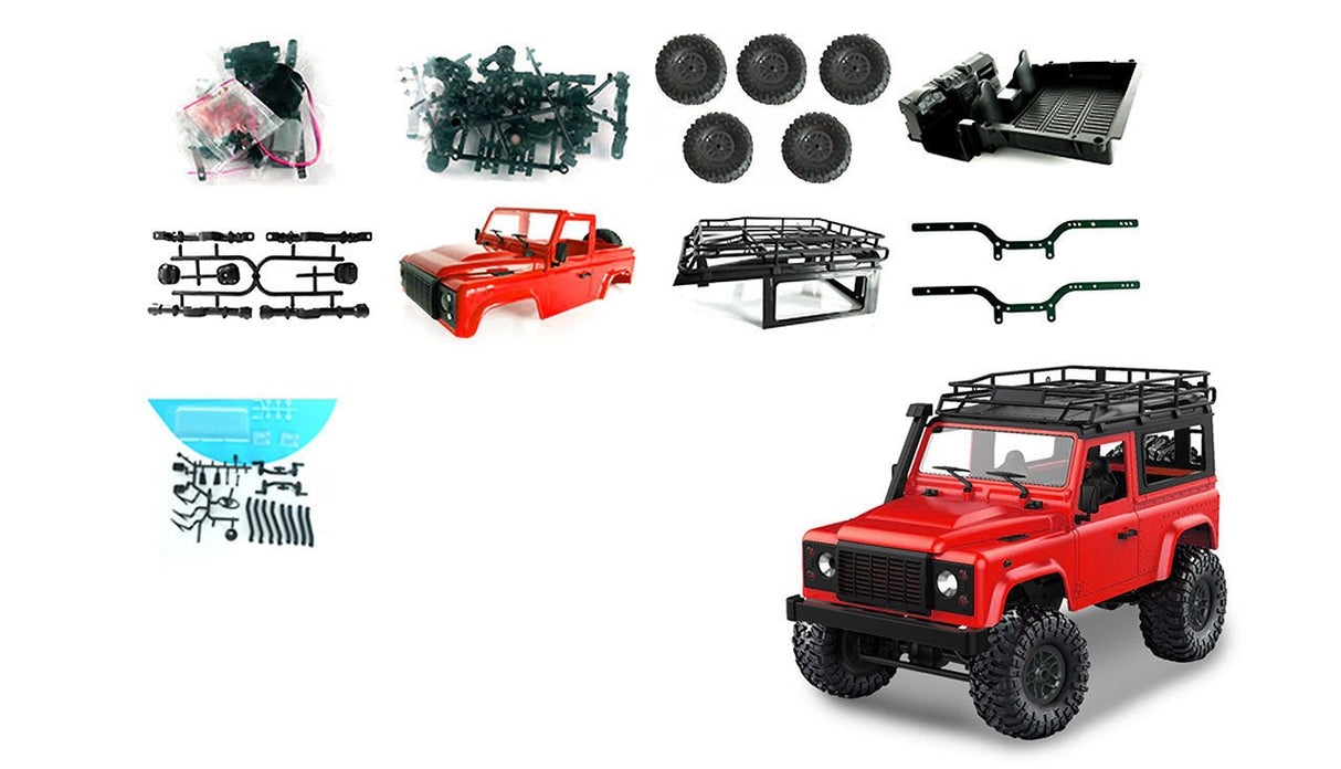 Amewi Rc Auto Geländewagen Bausatz Ohne Zubehör Rojo 14+