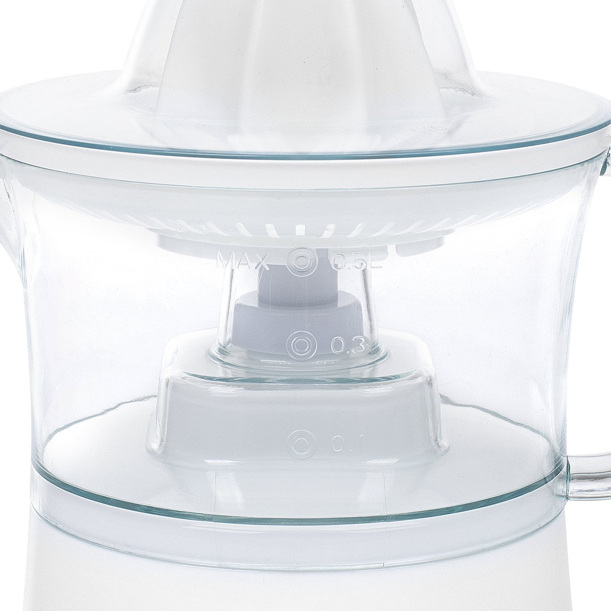 EAN 8713016091659 - Tristar CP-3005 prensa de cítricos eléctricos 0,5 L 25 W Blanco imagen 4