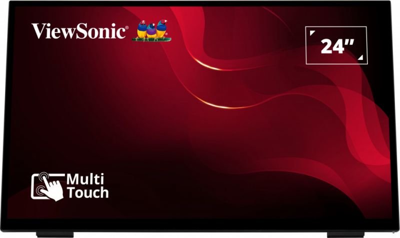 EAN 0766907017885 - Viewsonic TD2465 pantalla de señalización Panel plano interactivo 61 cm (24") LED 250 cd / m² Full HD Neg imagen 1
