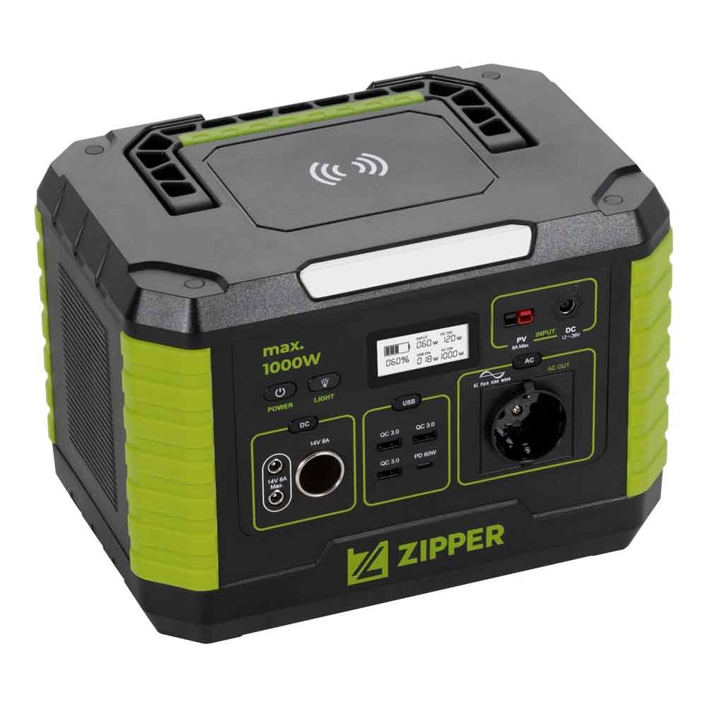 EAN 9120039234670 - Zipper ZI-PS1000 estación de energía portátil 8 Ión de litio 1000 W 8,7 kg imagen 2