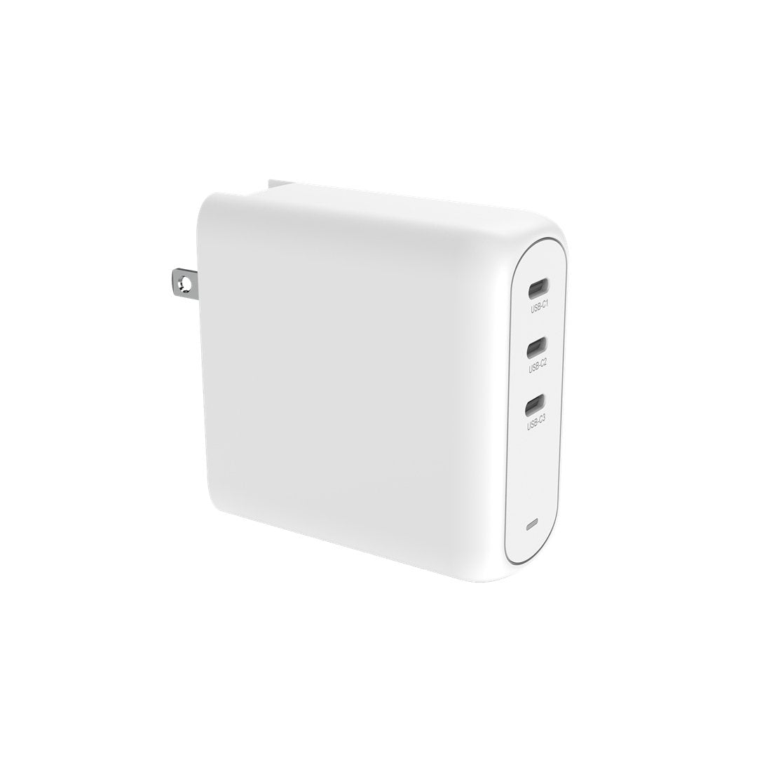 Creative Cargador 140w Gan,3xusb-C Pps,Pd3.0,Qc4+,Blanco