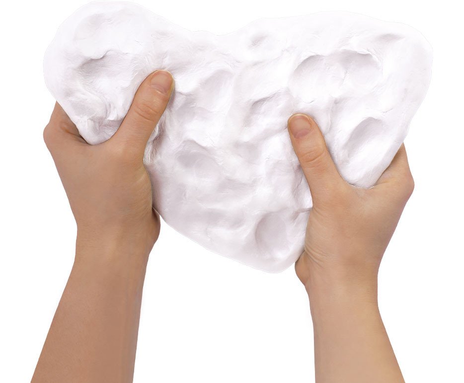 Jovi Air Dry Pastilla De Pasta Modelar Endurece Al Aire 1000gr Blanca