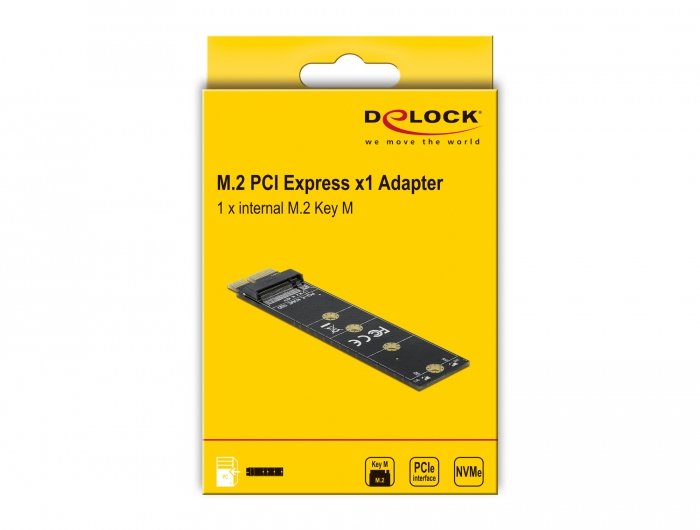 Delock Adaptador Pci Express X1 A M.2 Clave M