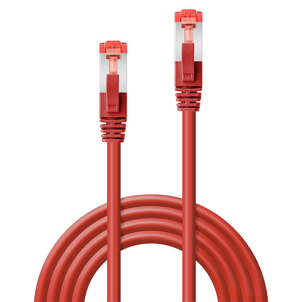 EAN 4002888477314 - Lindy 47731 cable de red Rojo 0,5 m Cat6 S/FTP (S-STP) imagen 3