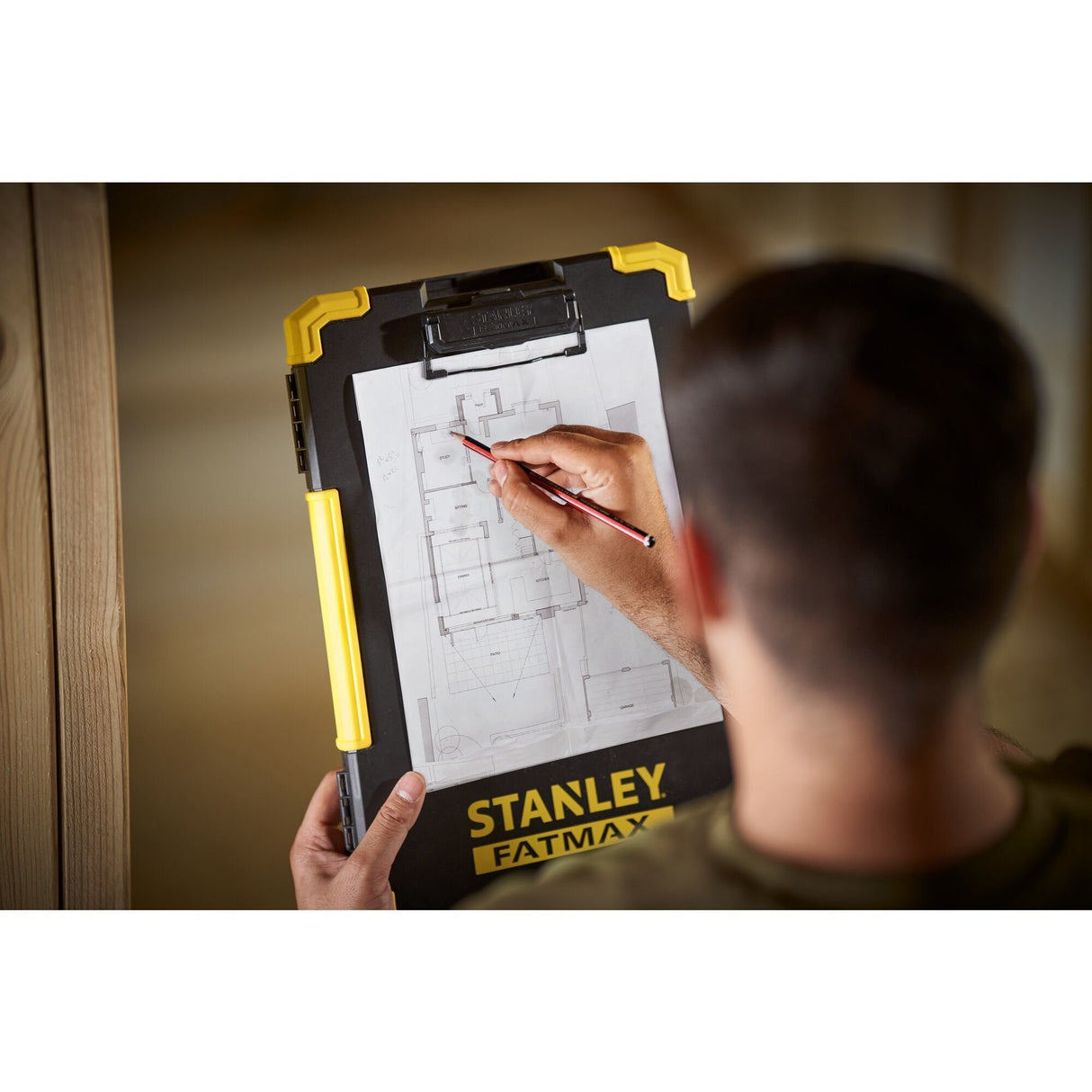 Stanley Fatmax Pro-Stack, Tablero De Sujeción Negro/Amarillo Fmst82721-1