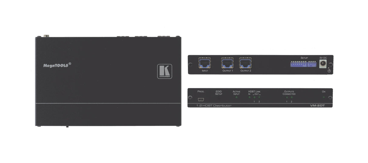 Kramer Da 1:2 Hdbaset De Largo Alcance 4k60 4:2:0 (Vm-2dt) Da 1:2 Hdbaset De Largo Alcance 4k60 4:2:0 (Vm-2dt)
