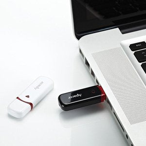 Pendrive 32gb Apacer Ah333 Chic Ivory White Usb 2.0