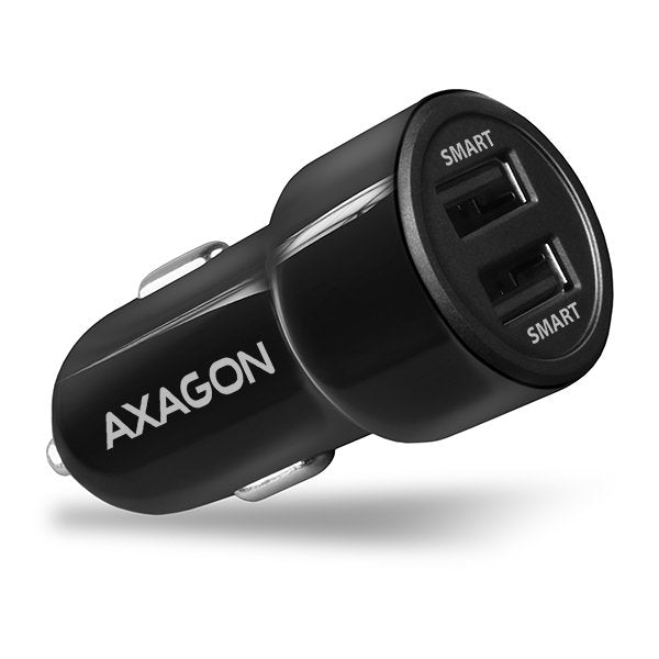 Axagon Pwc-5v5 24w Cargador De Coche 2x Port 2,4a