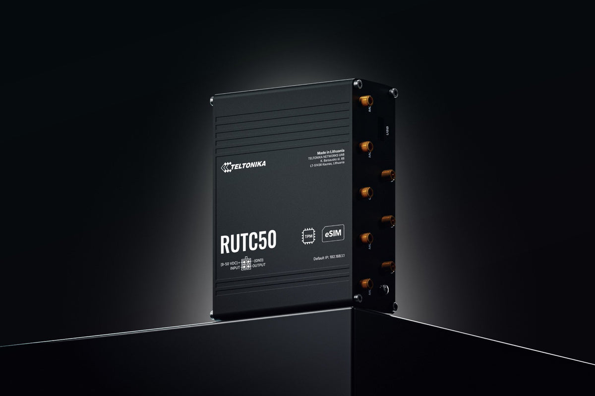 EAN 4779051844081 - Teltonika RUTC50 router inalámbrico Gigabit Ethernet Doble banda (2,4 GHz / 5 GHz) 5G Negro imagen 6