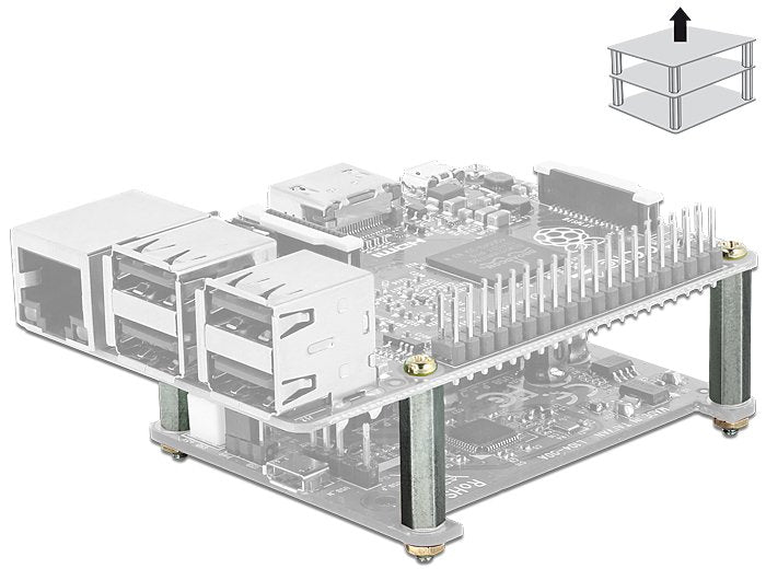 Accesorios De Montaje Para Raspberry Pi