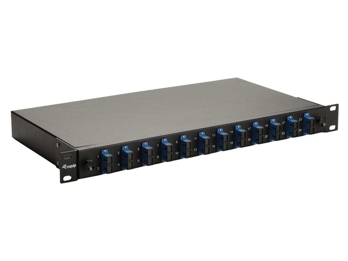 Equip Lwl-Spleisskamen 12-Port Sc-Duplex Os2 1u Komplett Sw