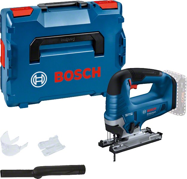 Sierra De Calar Inalámbrica Bosch Professional Gst 18v-125 B Professional Solo, 18 Voltios Azul/Negro, Sin Batería Ni Cargador
