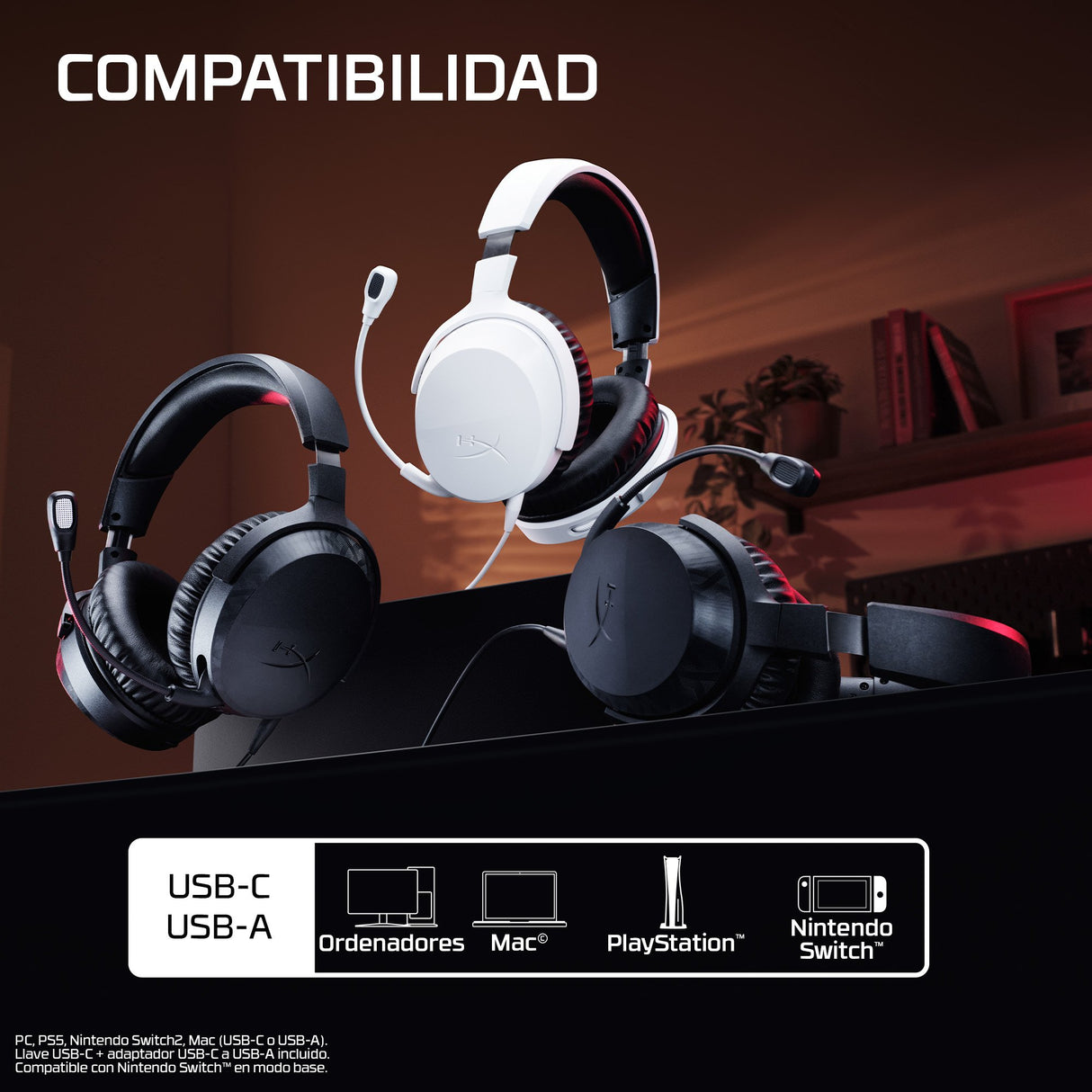 EAN 0199251514623 - HyperX Cloud Stinger 3 Gaming Headset Negro imagen 8