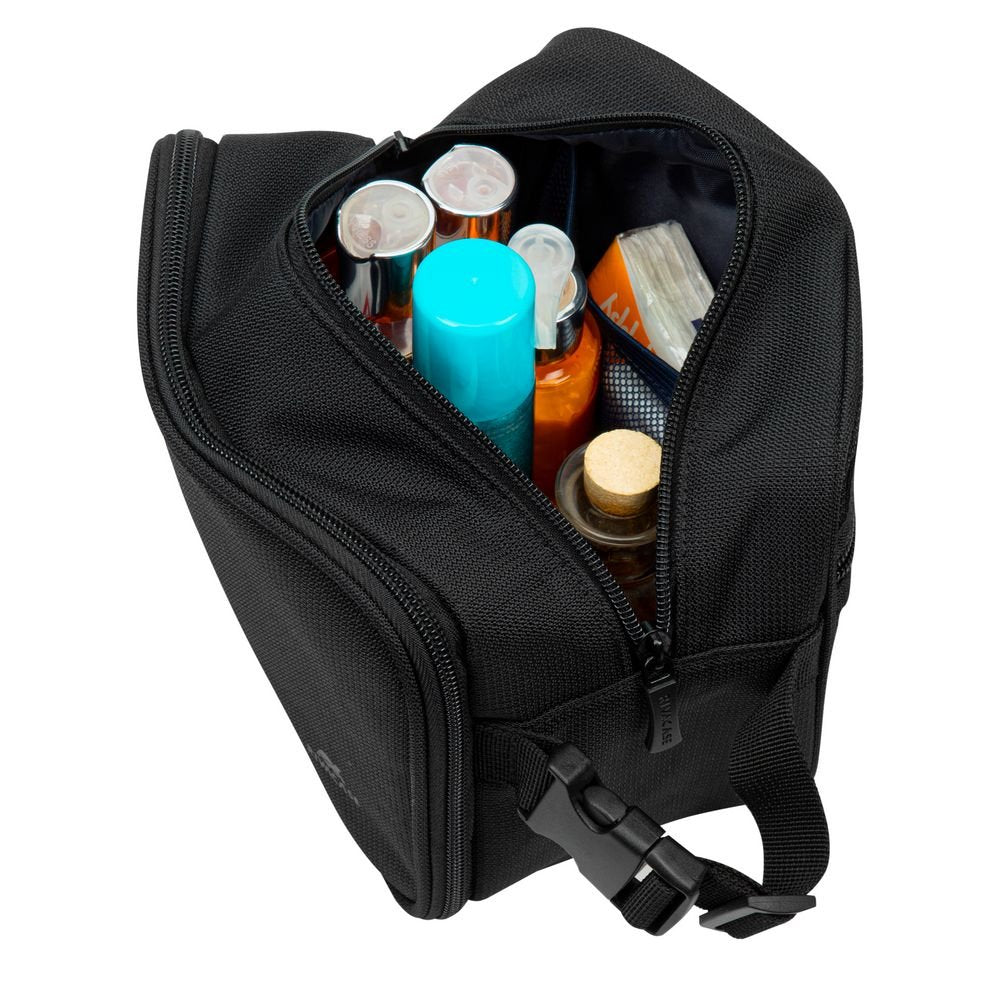EAN 4260709011776 - Rivacase 8409 Bolsa de aseo Poliéster, Poliéster reciclado Negro imagen 11