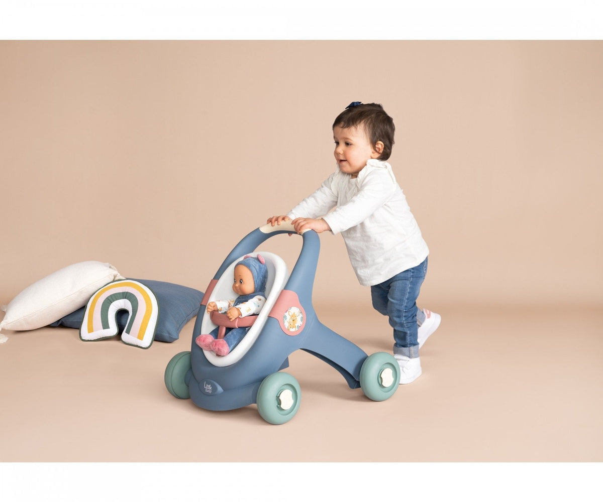 Smoby Little Smoby Andador 3 En 1 + Muñeco, Juego De Habilidad 7600140308