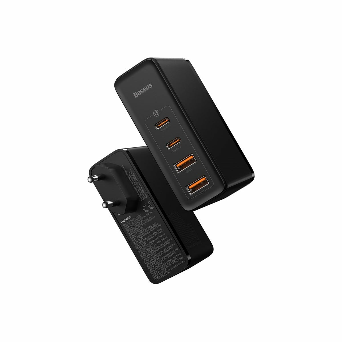EAN 6953156204683 - Baseus GaN2 Universal Negro Corriente alterna Carga rápida Interior imagen 5